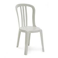 White Miami Bistro Chairs Image