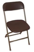 Brown Folding Chairs Image