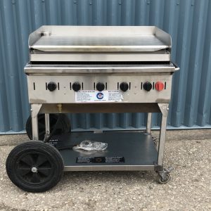 Griddle Top 3' Propane B.B.Q-image