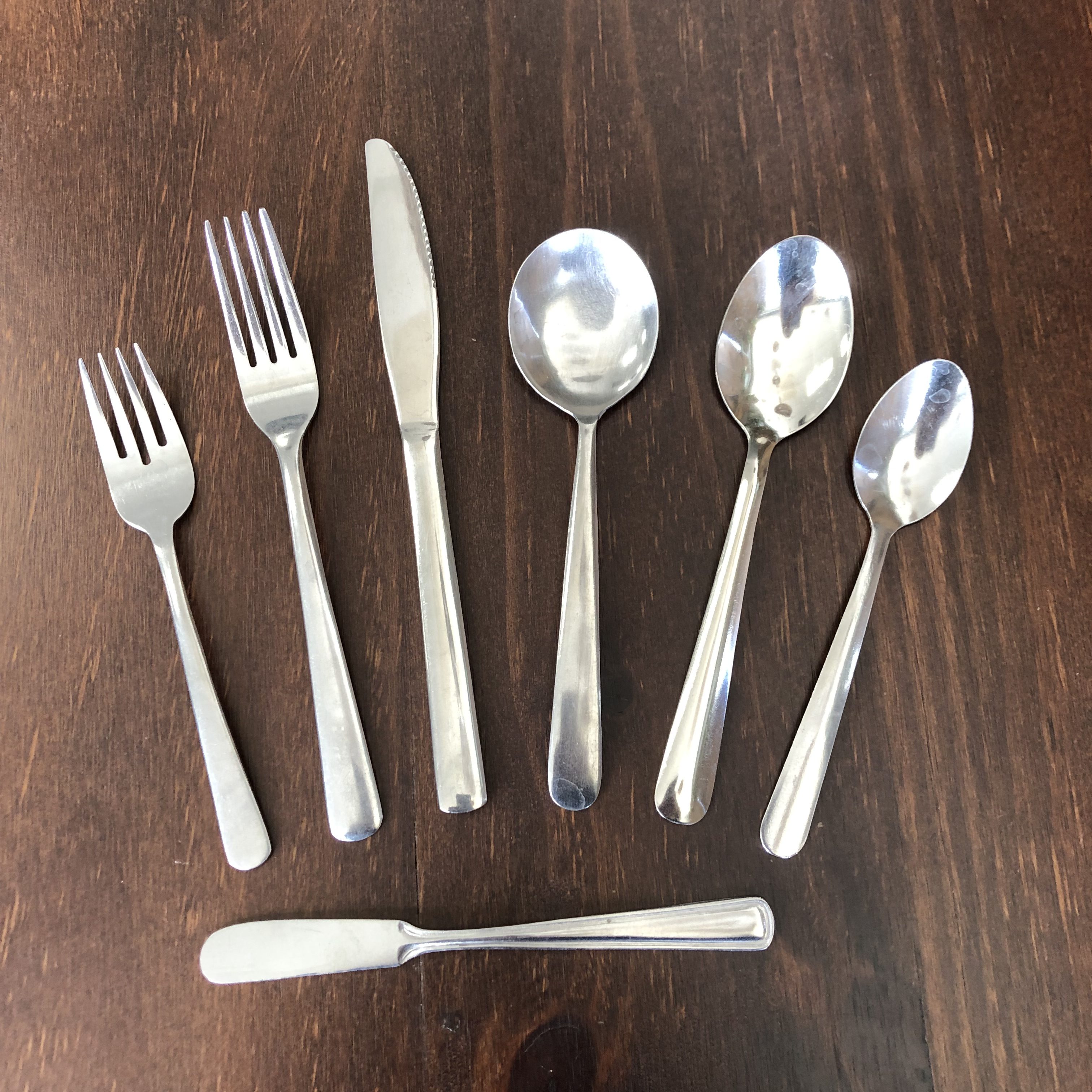 Plain Stainless Cutlery Image