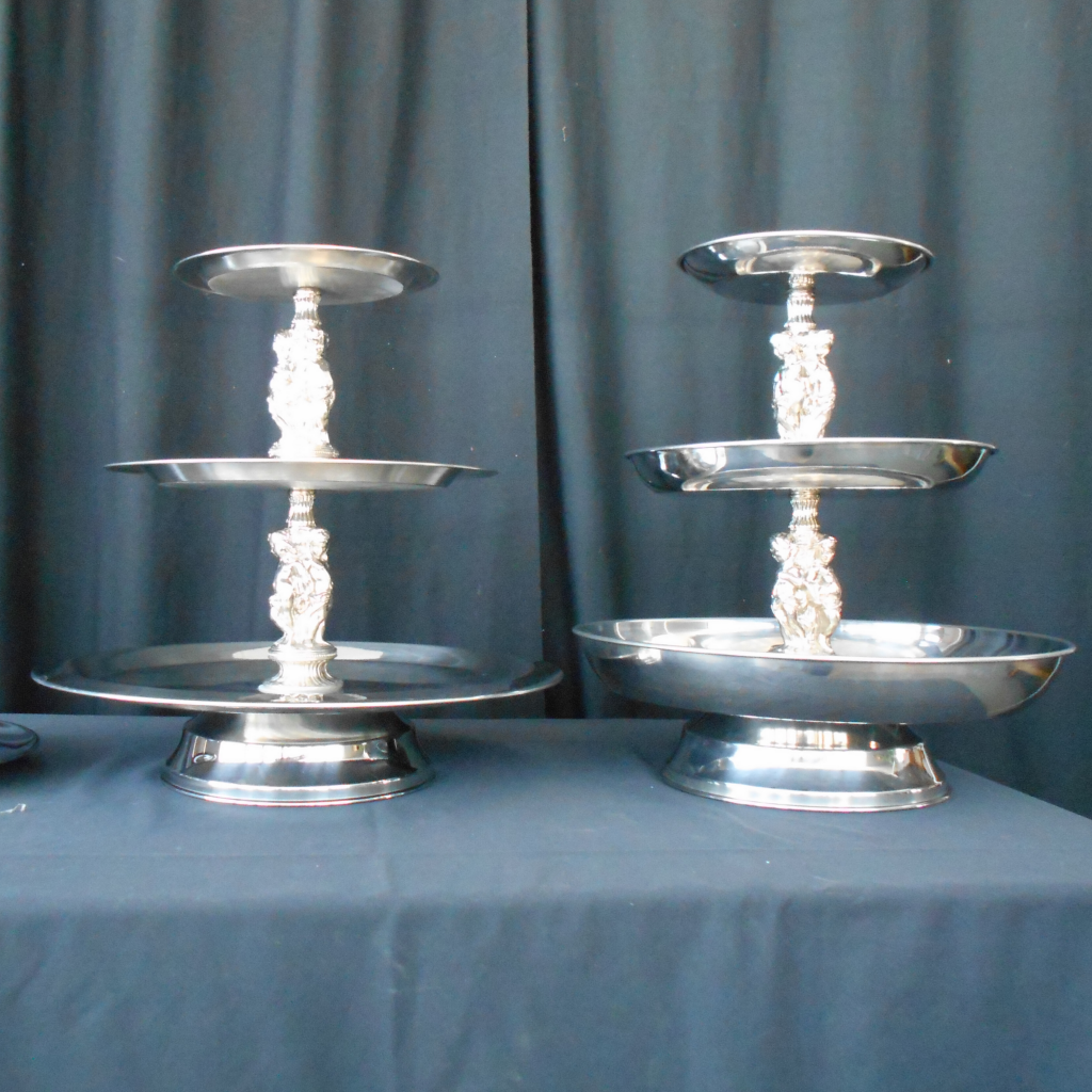 Tray Stainless 3-Tiered Large Image