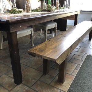 Rustic Vineyard Bench-image